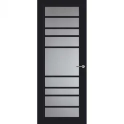 Binnendeur - Front - FR518 - Hoogwaardig afgelakt zwart