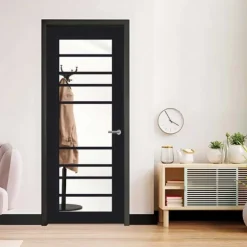 Binnendeur - Front - FR518 - Hoogwaardig afgelakt zwart