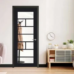 Binnendeur - Front - FR505 - Hoogwaardig afgelakt zwart