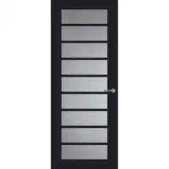 Binnendeur - Front - FR519 - Hoogwaardig afgelakt zwart