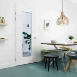 Binnendeur - Linea - AL54 - Hoogwaardig afgelakt wit