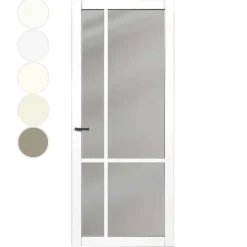 Binnendeur - Nero Legno - Asti Tinto - Voorbehandeld wit