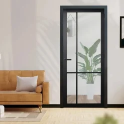Binnendeur - Nero Legno - Asti Tinto - Hoogwaardig voorgelakt zwart