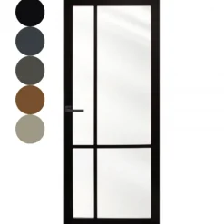 Binnendeur - Nero Legno - Asti - Hoogwaardig voorgelakt zwart