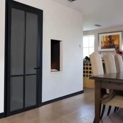 Binnendeur - Nero Legno - Brescia Tinto - Voorbehandeld zwart