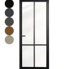 Binnendeur - Nero Legno - Brescia - Hoogwaardig voorgelakt zwart