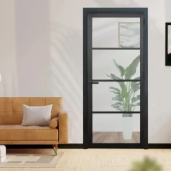 Binnendeur - Nero Legno - Chiari Tinto - Hoogwaardig voorgelakt zwart