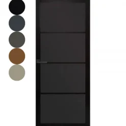 Binnendeur - Nero Legno - Desio - Hoogwaardig voorgelakt zwart