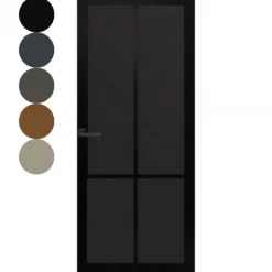 Binnendeur - Nero Legno - Elba - Hoogwaardig voorgelakt zwart