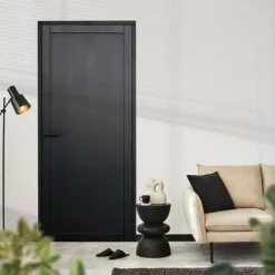 Binnendeur - Nero Legno - Foggia - Hoogwaardig voorgelakt zwart