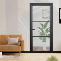 Binnendeur - Nero Legno - Genova Tinto - Hoogwaardig voorgelakt zwart