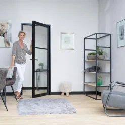 Binnendeur - Nero Legno - Genova - Hoogwaardig voorgelakt zwart