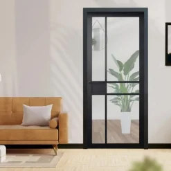 Binnendeur - Nero Legno - Imola Tinto - Voorbehandeld zwart