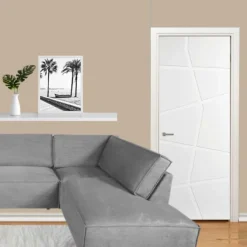 Binnendeur - Random - RD54 - Hoogwaardig afgelakt wit