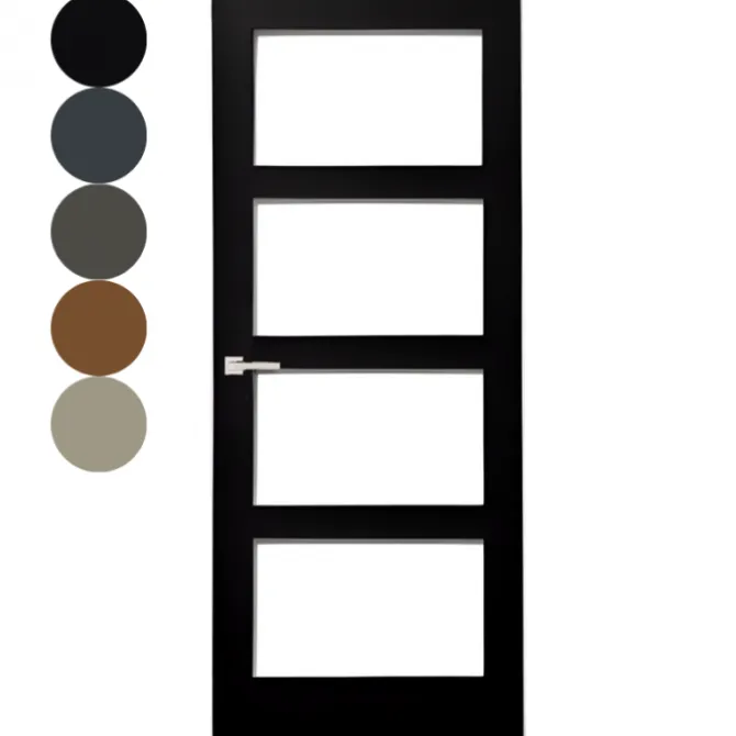 Binnendeur - Svenska - Dahl - Voorbehandeld zwart