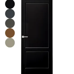 Binnendeur - Svenska - Eivar - Voorbehandeld zwart