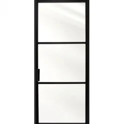 Binnendeur kozijn combinatie - Nero Industriale - Milano - Zwart gepoedercoat aluminium