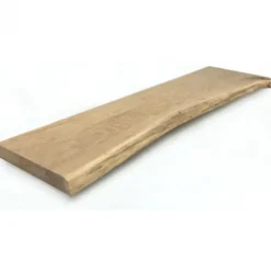 Boomstam tafelblad - Massief Eiken onbehandeld - Dikte 5 cm