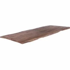 Boomstamtafel massief Acacia Oud Hout - 240 x 100 cm - Bladdikte 5 cm - Diverse poten