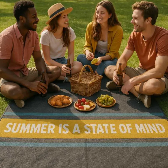 Buiten deken - Summer - 150 x 120 cm