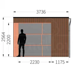 Buitenverblijf Capri - 4 meter diep