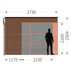Buitenverblijf Capri - 4 meter diep