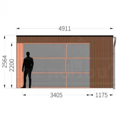 Buitenverblijf Capri - 5 meter diep