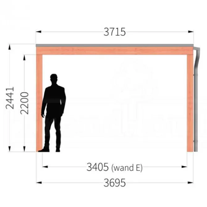 Buitenverblijf Palermo - 4 meter diep