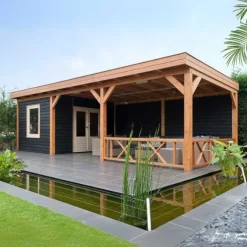 Buitenverblijf Refter XL - 4 meter diep