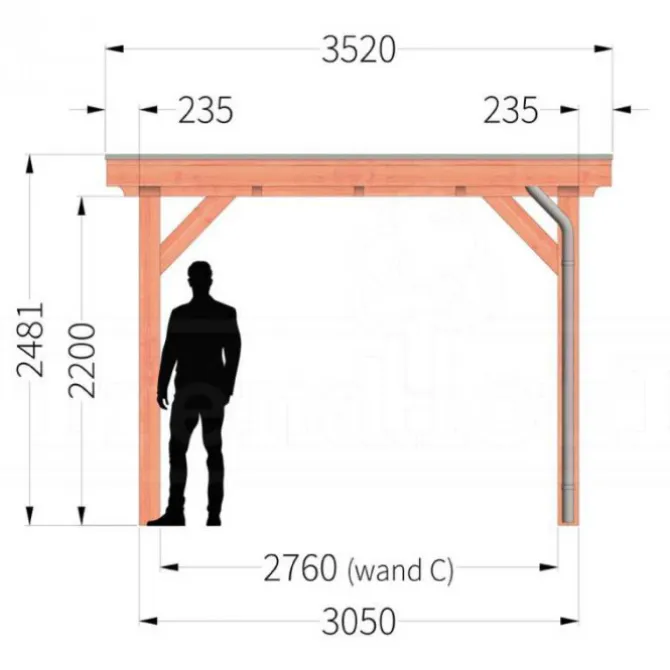 Buitenverblijf Siena - 3 meter diep