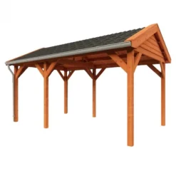 Buitenverblijf zadeldak Betula - 3 meter diep