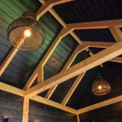 Buitenverblijf zadeldak Betula - 3 meter diep