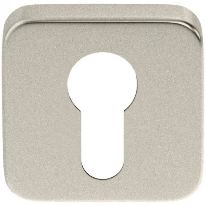 Cilinderrozet Forza - Curtis Vierkant - PVD mat nikkel