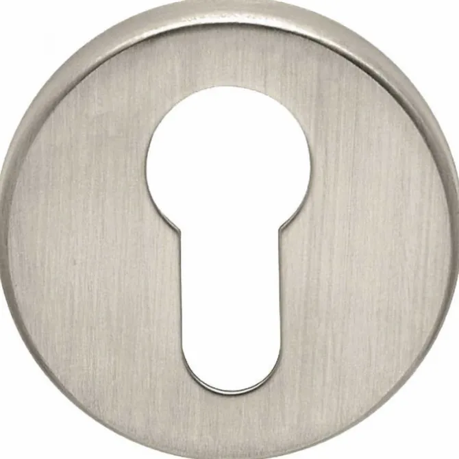 Cilinderrozet Forza - Dacy rond - PVD Mat nikkel