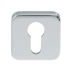 Cilinderrozet Forza - Donna vierkant - Chroom