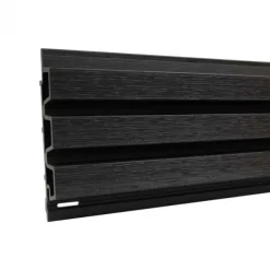 Composiet gevelbekleding rhombus black - 33 x 169 mm