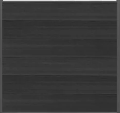 C-Wood Schutting composiet co-extrusie Como antraciet met antraciet aluminium kader (180 x 180 cm)