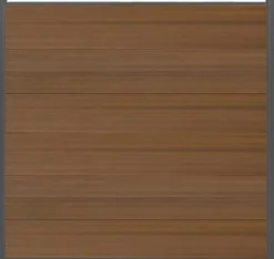 C-Wood Schutting composiet co-extrusie Como teak met antraciet aluminium kader (180 x 180 cm)