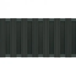 C-Wood Tuinhek set composiet Stijl antraciet met antraciet aluminium frame (5,68 mtr)