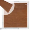 C-Wood Tuinpoort aluminium blank frame Mix & Match - hardhout Bamboe (90 x 90 cm)