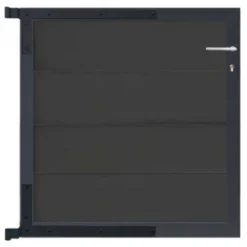 C-Wood Tuinpoort aluminium antraciet frame Modular - composiet antraciet (90 x 90 cm)