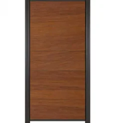 C-Wood Zelfbouw schutting hardhout Mix & Match Bamboe - antraciet alu accessoires (90 x 180 cm)