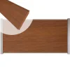 C-Wood Zelfbouw schutting hardhout Mix & Match Bamboe - blank alu accessoires (180 x 90 cm)