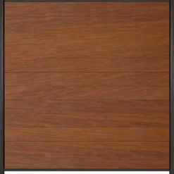 C-Wood Zelfbouw schutting hardhout Mix & Match Bamboe - antraciet alu accessoires (180 x 180 cm)