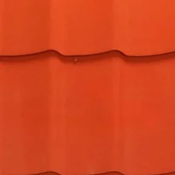 Dakpan profielplaten-set terracotta (per m2)