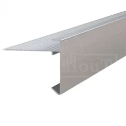 Daktrim aluminium recht 250 cm (60 mm)