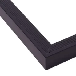 Daktrim aluminium zwart buitenhoek 50 x 50 cm (35 mm)