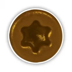 Deckwise Schroeven RVS platte kop T15 - Ceder (100 stuks)