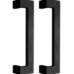 Deurbeslag - Aerina II - Deurgreep dubbel - Mat zwart