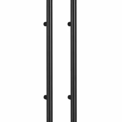 Deurbeslag - Altina II - Deurgreep dubbel - Mat zwart